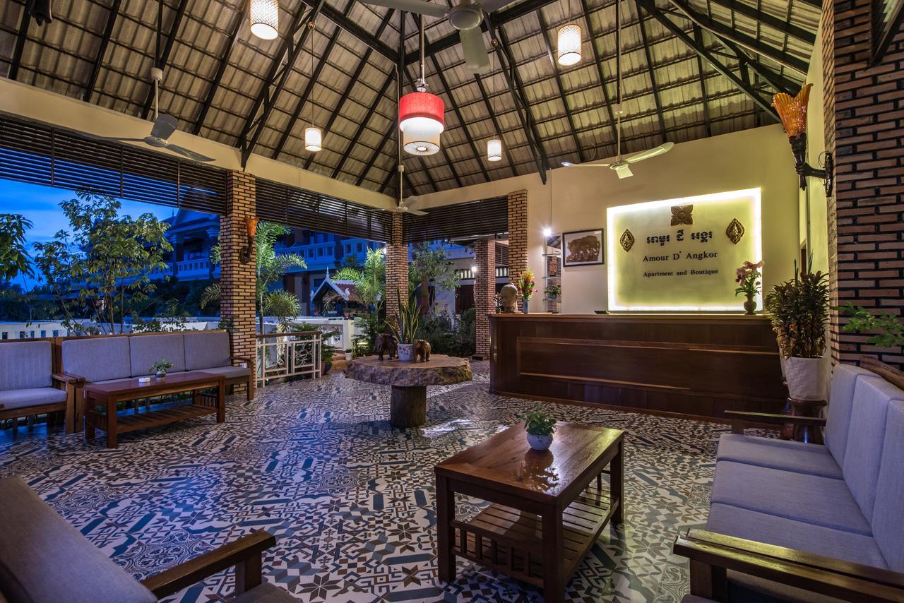 Amour D'Angkor Hotell Siem Reap Eksteriør bilde