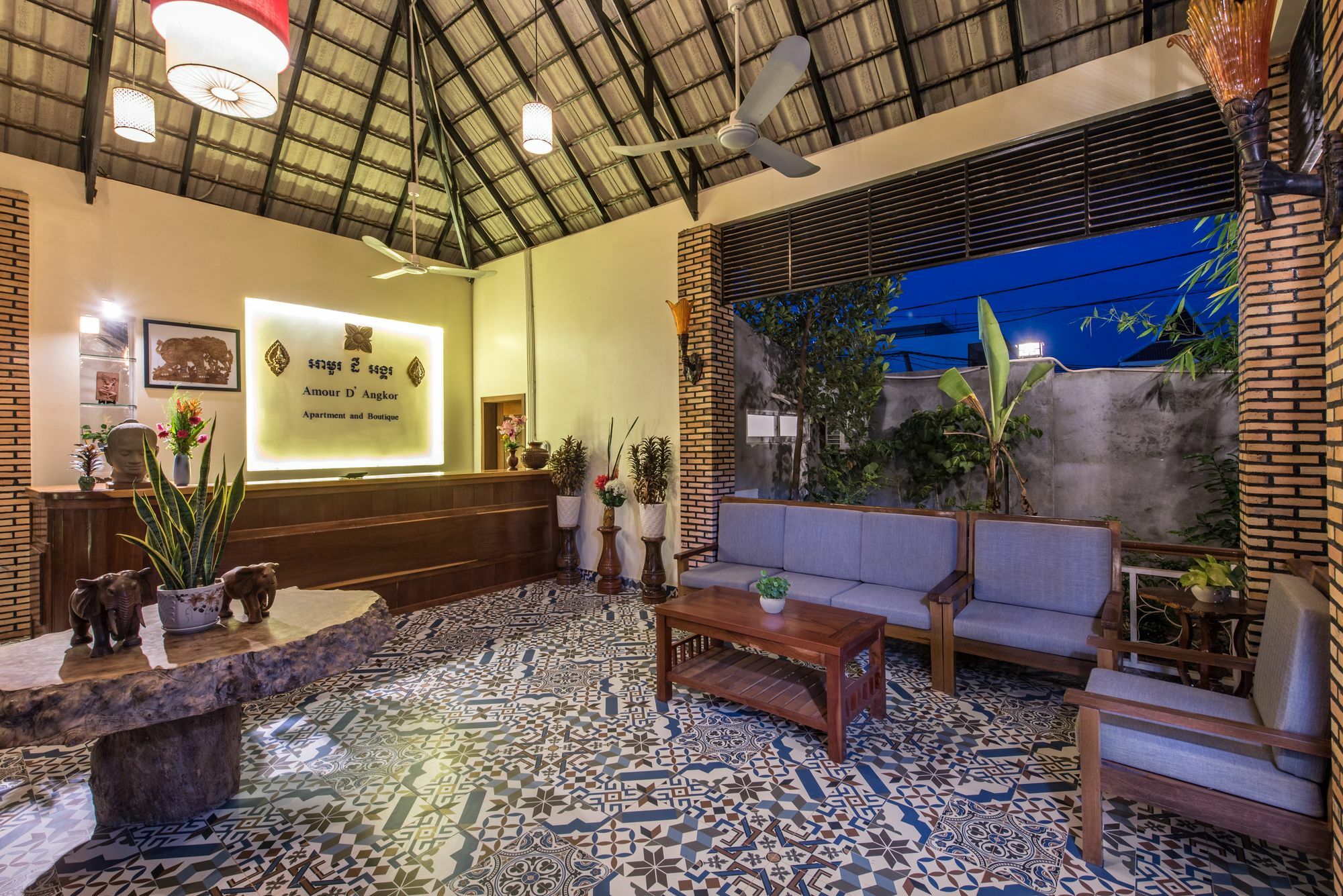 Amour D'Angkor Hotell Siem Reap Eksteriør bilde