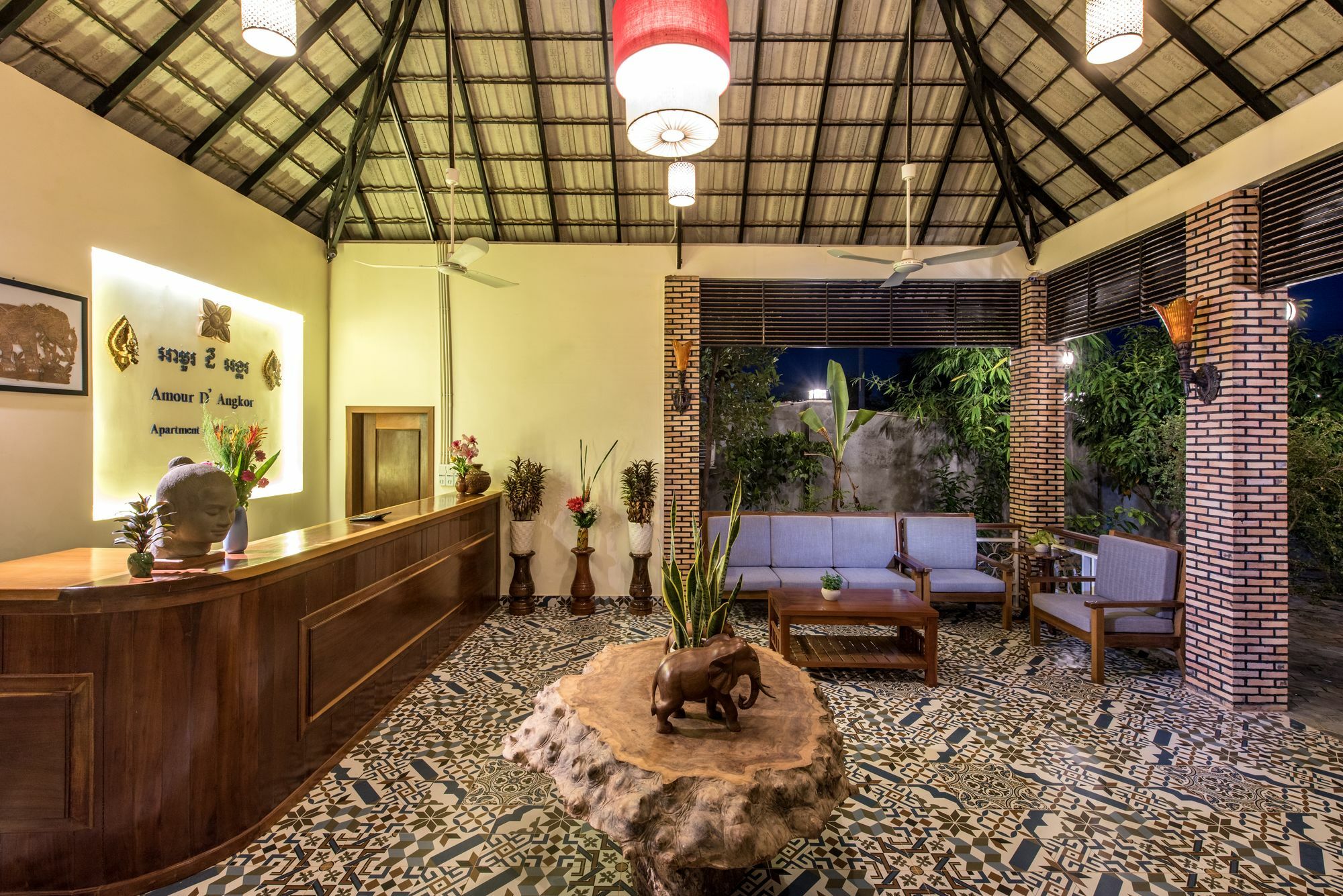 Amour D'Angkor Siem Reap Eksteriør bilde