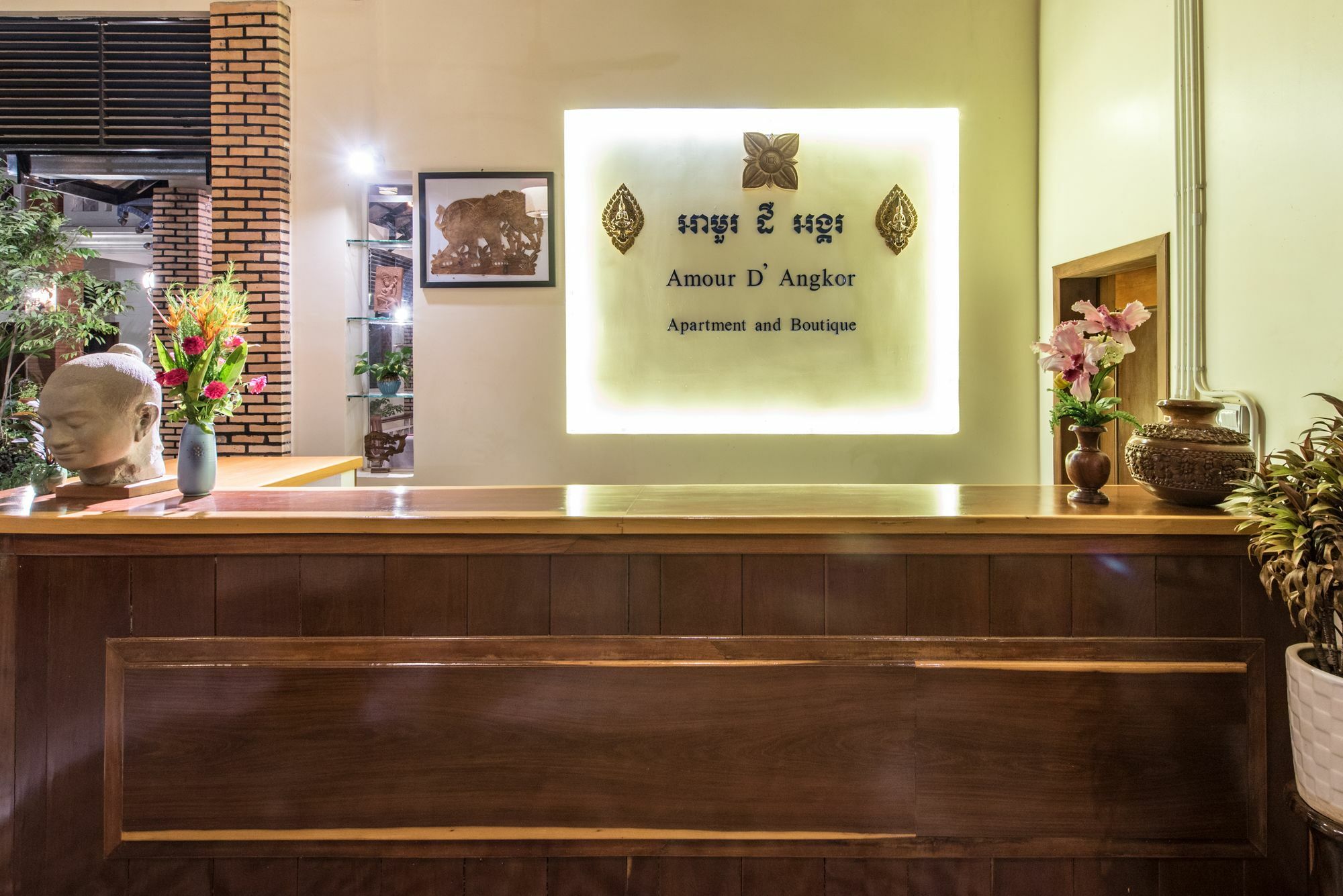 Amour D'Angkor Hotell Siem Reap Eksteriør bilde